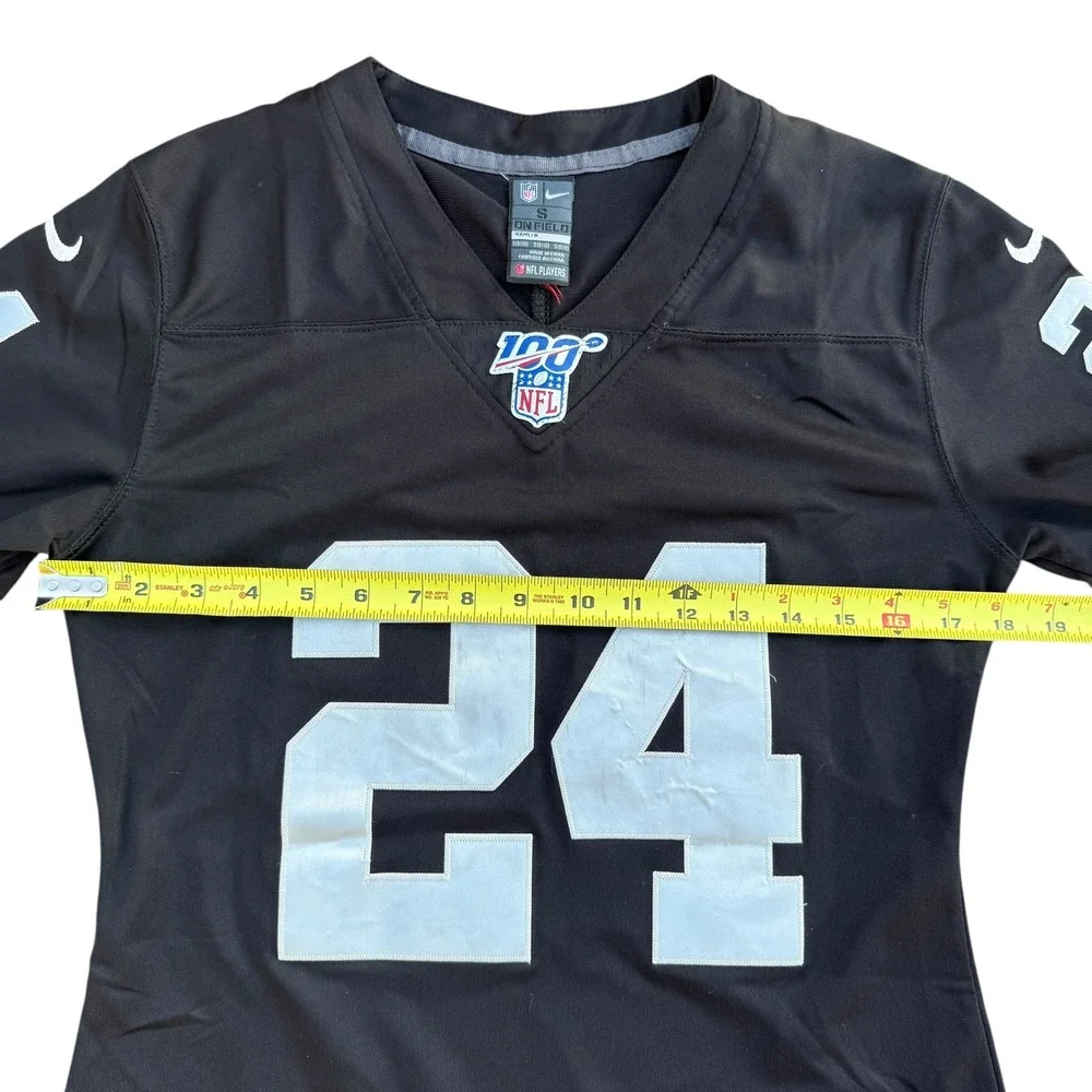 Nike Las Vegas‎ Raiders Abram 24 NFL Jersey Kids Small Football Black